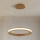 Brilagi - Lámpara colgante LED suspendida de cable UMEA WOOD LED/30W/230V, Ø 40 cm, madera
