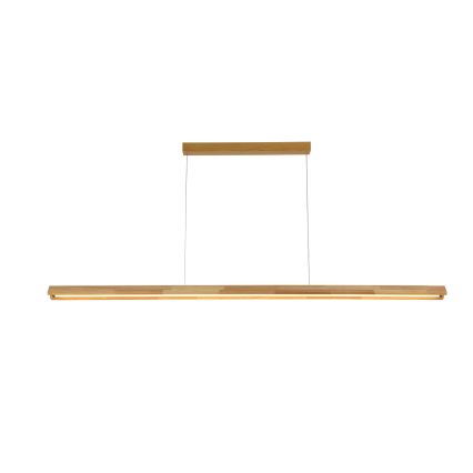 Brilagi - Lámpara colgante LED suspendida por cable UMEA WOOD LED/40W/230V 150 cm madera de hevea