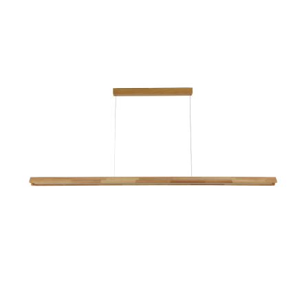 Brilagi - Lámpara colgante LED suspendida por cable UMEA WOOD LED/40W/230V 150 cm madera de hevea