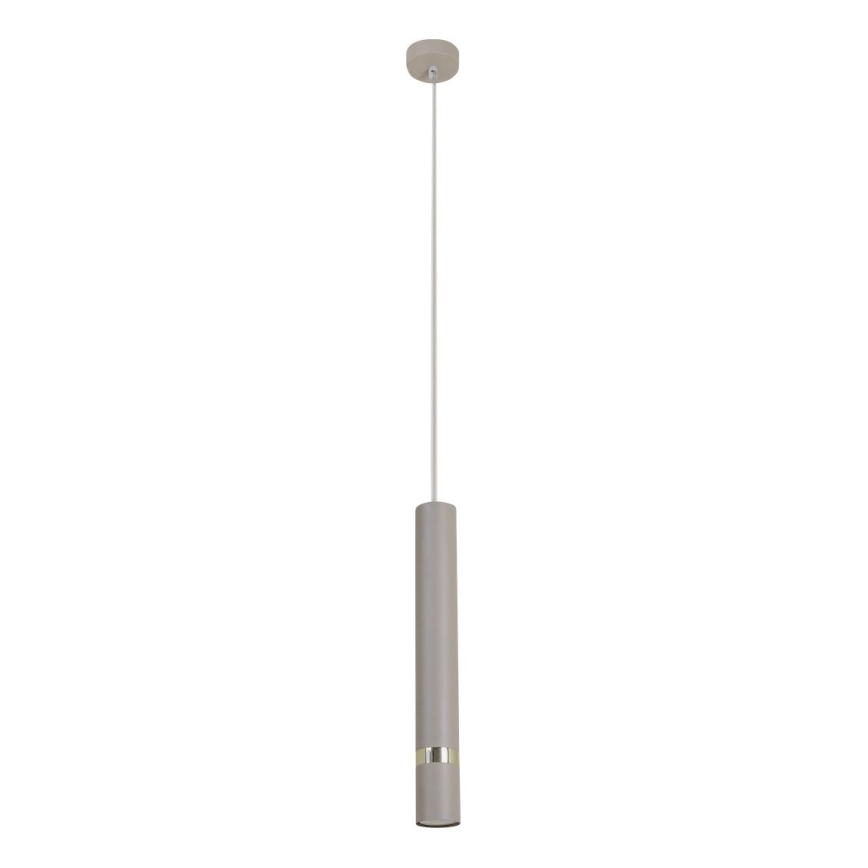 Brilagi - Lámpara colgante POKER 1xGU10/25W/230V beige/dorado