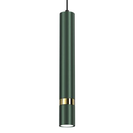 Brilagi - Lámpara colgante POKER 1xGU10/25W/230V verde/dorado