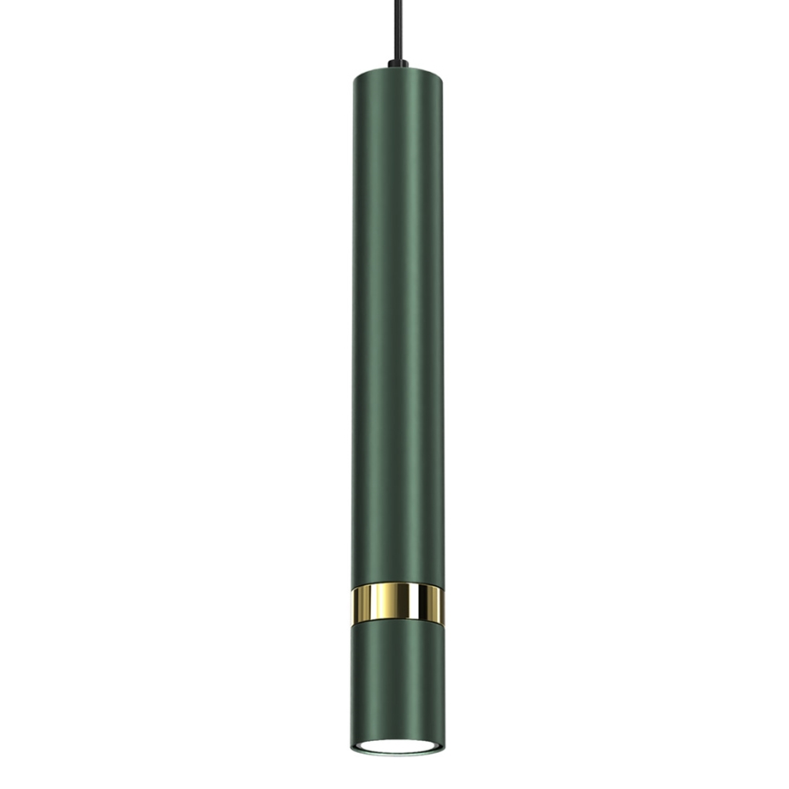 Brilagi - Lámpara colgante POKER 1xGU10/25W/230V verde/dorado