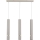 Brilagi - Lámpara colgante POKER 3xGU10/25W/230V beige/dorado