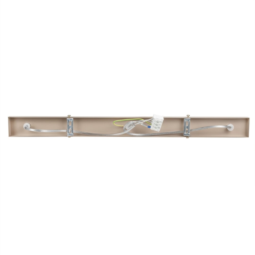 Brilagi - Lámpara colgante POKER 3xGU10/25W/230V beige/dorado