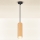 Brilagi - Lámpara colgante SELE 1xGU10/30W/230V decoración negro/roble