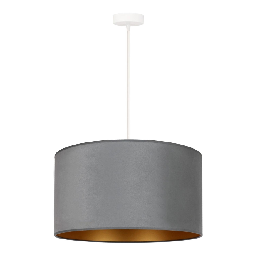 Brilagi - Lámpara colgante VELVET 1xE27/40W/230V menta/dorado