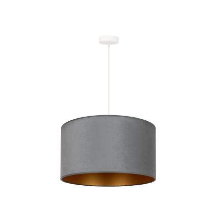 Brilagi - Lámpara colgante VELVET 1xE27/40W/230V menta/dorado