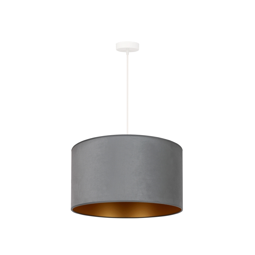 Brilagi - Lámpara colgante VELVET 1xE27/40W/230V menta/dorado