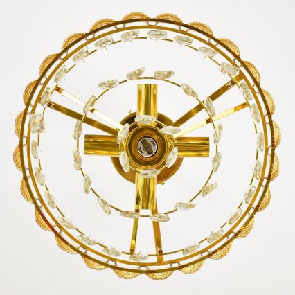 Brilagi - Lámpara de araña colgante CRISTAL 5xE14/40W/230V Ø 38 cm