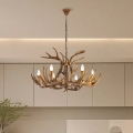 Brilagi - Lámpara de araña con cadena DEER 6xE14/10W/230V Ø 80 cm