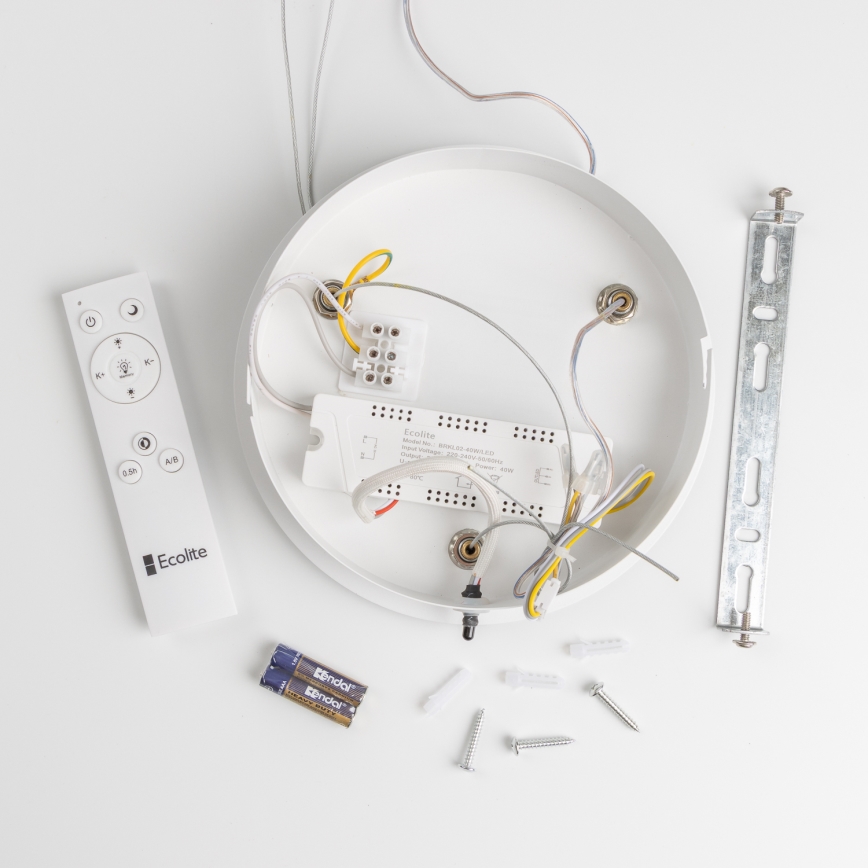 Brilagi - Lámpara de araña LED regulable en cadena LED/40W/230V 3000-6500K blanco + mando a distancia