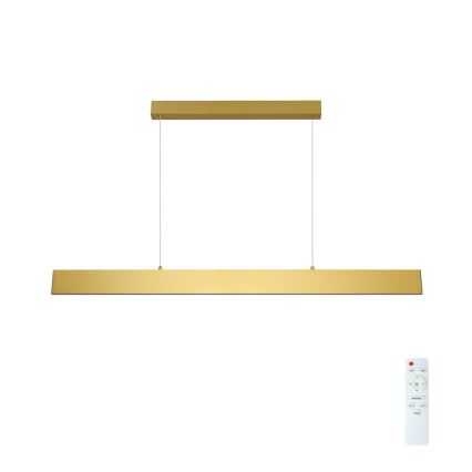 Brilagi - Lámpara de araña LED regulable SLIMLINE LED/40W/230V 3000-6000K dorado + control remoto