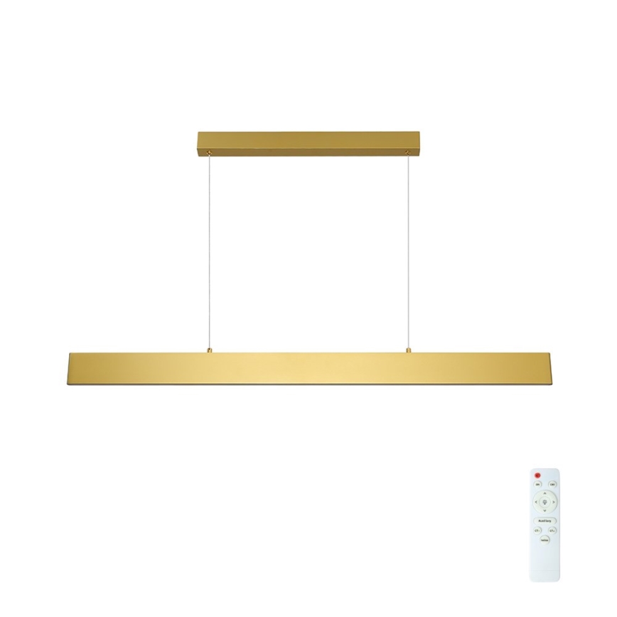 Brilagi - Lámpara de araña LED regulable SLIMLINE LED/40W/230V 3000-6000K dorado + control remoto