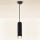 Brilagi - Lámpara de araña para baño colgante SELE AQUA 1xGU10/30W/230V IP44 negro