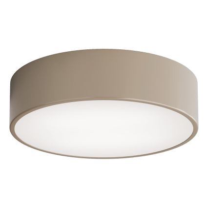 Brilagi - Plafón de baño con sensor CLARE 2xE27/48W/230V diá. 30 cm IP54 beige