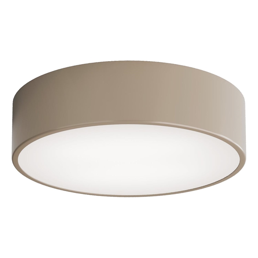 Brilagi - Plafón de baño con sensor CLARE 2xE27/48W/230V diá. 30 cm IP54 beige