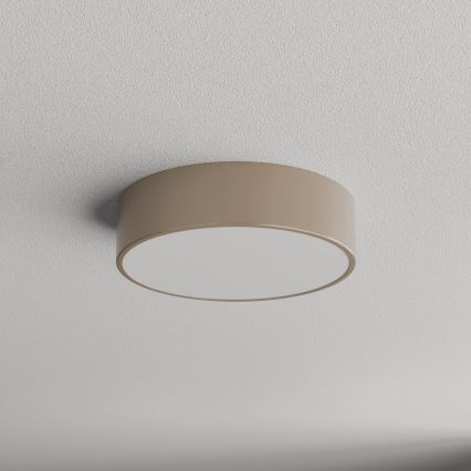 Brilagi - Plafón de baño con sensor CLARE 2xE27/48W/230V diá. 30 cm IP54 beige