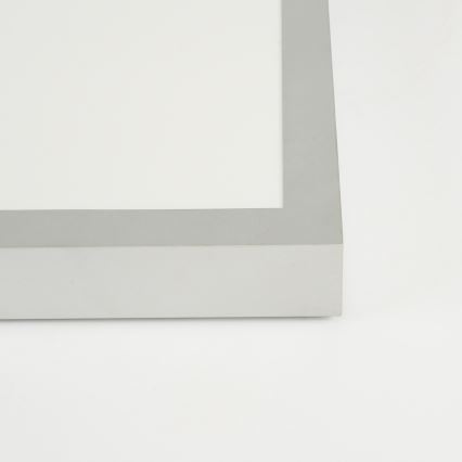 Brilagi - Luz de techo LED regulable para baño FRAME SMART LED/50W/230V 120x30 cm 3000-6000K IP44 plata + control remoto
