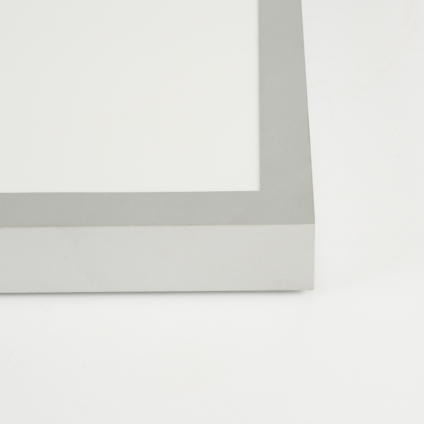 Brilagi - Luz de techo LED regulable para baño FRAME SMART LED/50W/230V 120x30 cm 3000-6000K IP44 plata + control remoto