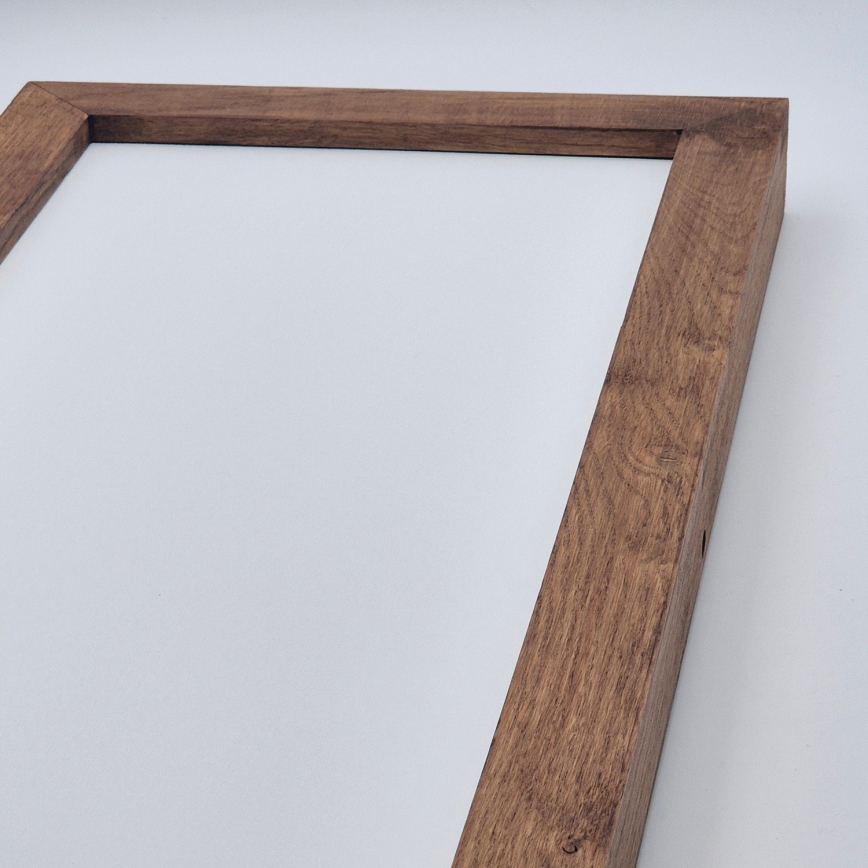 Brilagi - Lámpara de techo de baño LED WOODY FRAME LED/50W/230V 120x30 cm IP44 roble cereza