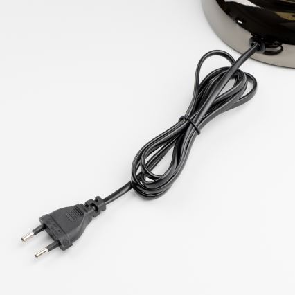Brilagi - Lámpara de escritorio BANK OFFICE 1xE27/60W/230V negra/dorada/verde