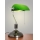 Brilagi - Lámpara de escritorio BANK OFFICE 1xE27/60W/230V negra/plateada/verde