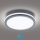 Brilagi - Lámpara de exterior LED con sensor BENE LED/24W/230V diá. 26 cm antracita IP54