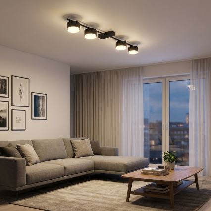 Brilagi - Lámpara de focos 4xGX53/12W/230V negra