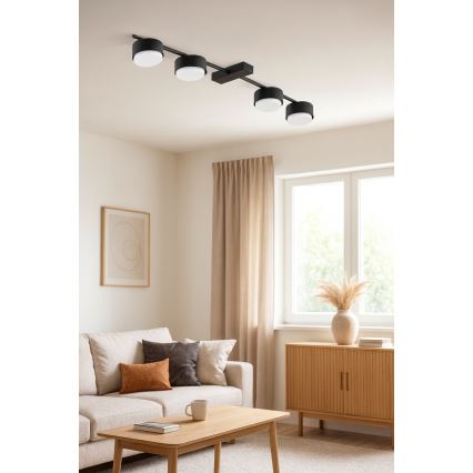 Brilagi - Lámpara de focos 4xGX53/12W/230V negra