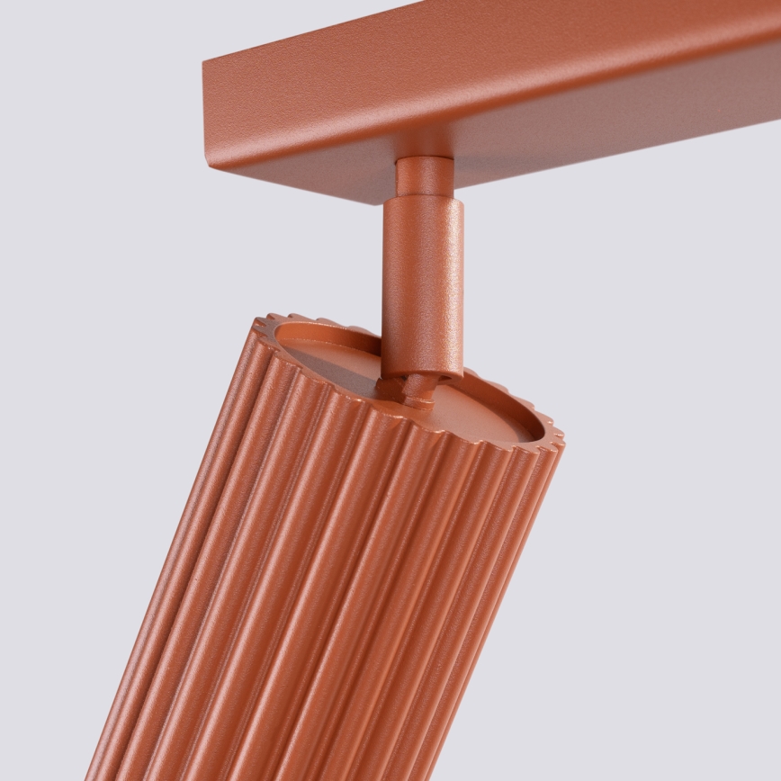 Brilagi - Lámpara de focos CRESTO 3xGU10/10W/230V roja