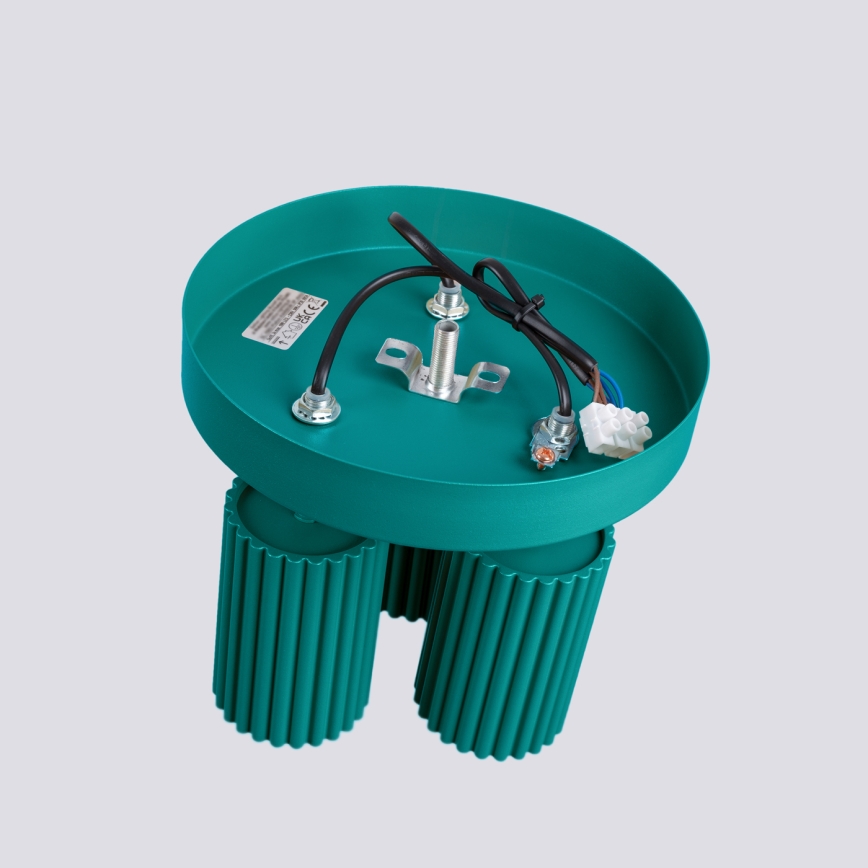 Brilagi - Lámpara de focos CRESTO 3xGU10/10W/230V turquesa