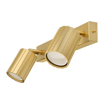 Brilagi - Lámpara de focos CRISPINA 2xGU10/10W/230V dorada