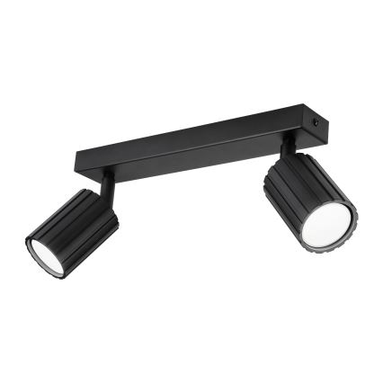 Brilagi - Lámpara de focos CRISPINA 2xGU10/10W/230V negra