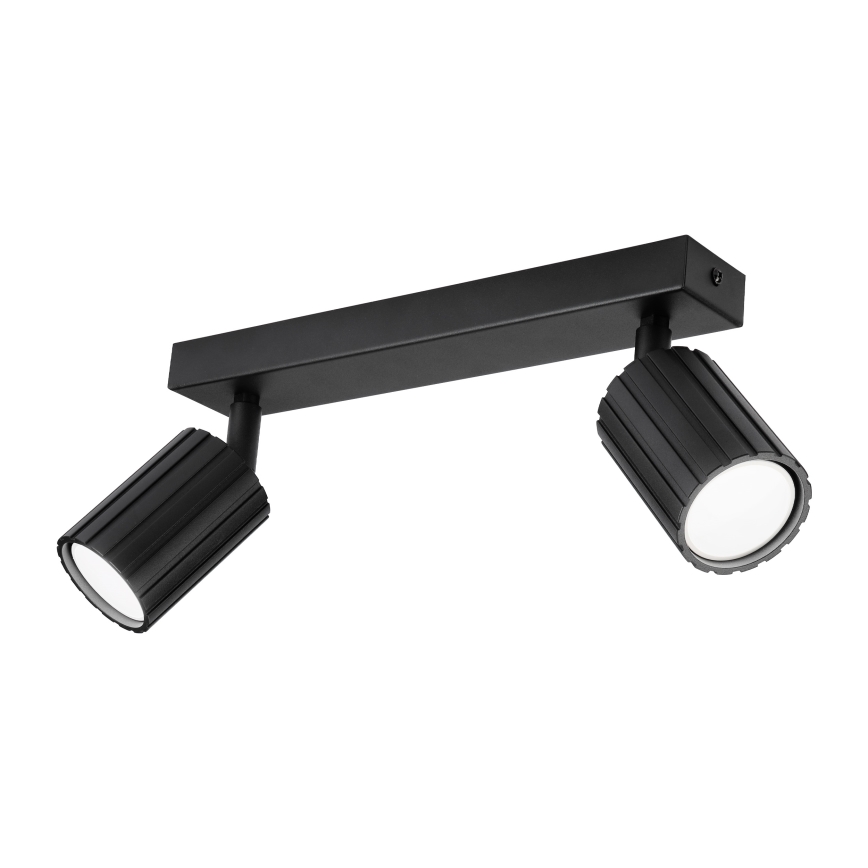 Brilagi - Lámpara de focos CRISPINA 2xGU10/10W/230V negra