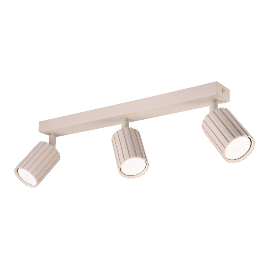 Brilagi - Lámpara de focos CRISPINA 3xGU10/10W/230V beige