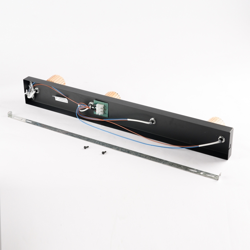 Brilagi - Lámpara de focos HYGGE 4xE14/15W/230V negro/ahumado