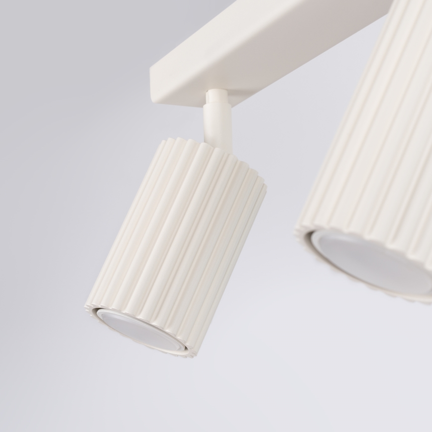 Brilagi - Lámpara de focos LED CRESTO 3xGU10/10W/230V color crema