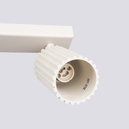 Brilagi - Lámpara de focos LED CRESTO 3xGU10/10W/230V color crema