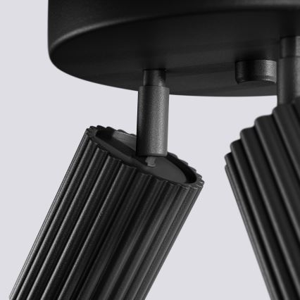 Brilagi - Lámpara de focos LED CRESTO 3xGU10/10W/230V negra