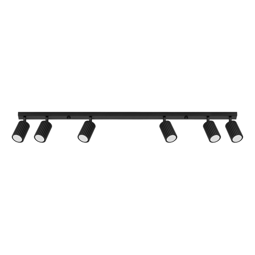 Brilagi - Lámpara de focos LED CRESTO 6xGU10/10W/230V negra