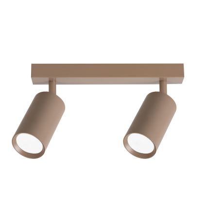 Brilagi - Lámpara de focos SELE 2xGU10/30W/230V beige