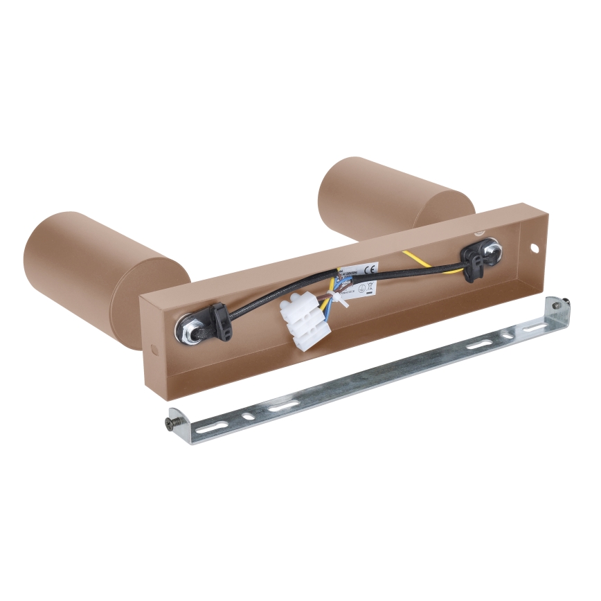Brilagi - Lámpara de focos SELE 2xGU10/30W/230V beige