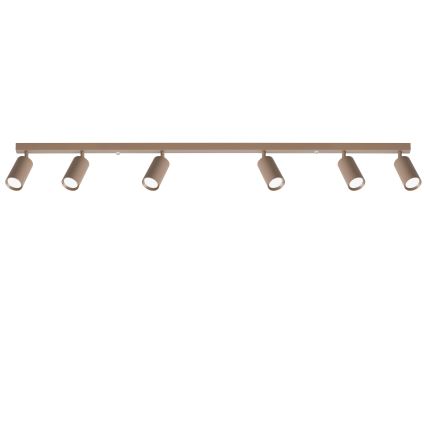 Brilagi - Lámpara de focos SELE 6xGU10/30W/230V beige