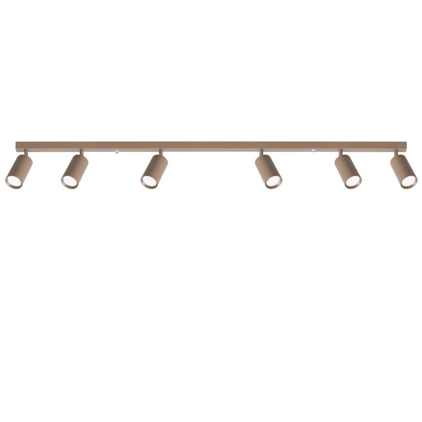 Brilagi - Lámpara de focos SELE 6xGU10/30W/230V beige