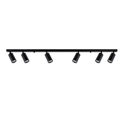 Brilagi - Lámpara de focos SELE DIAMANT 6xGU10/30W/230V negra