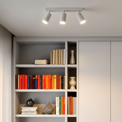 Brilagi - Lámpara de focos SELE MODERN 3xGU10/30W/230V blanca