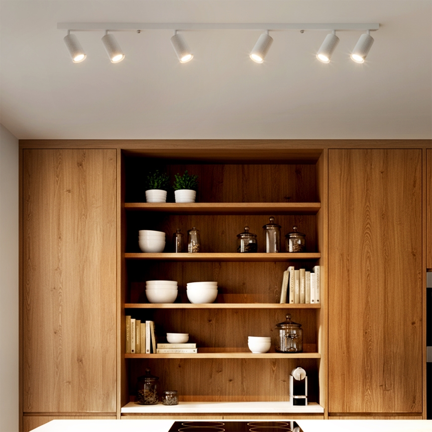 Brilagi - Lámpara de focos SELE MODERN 6xGU10/30W/230V blanca