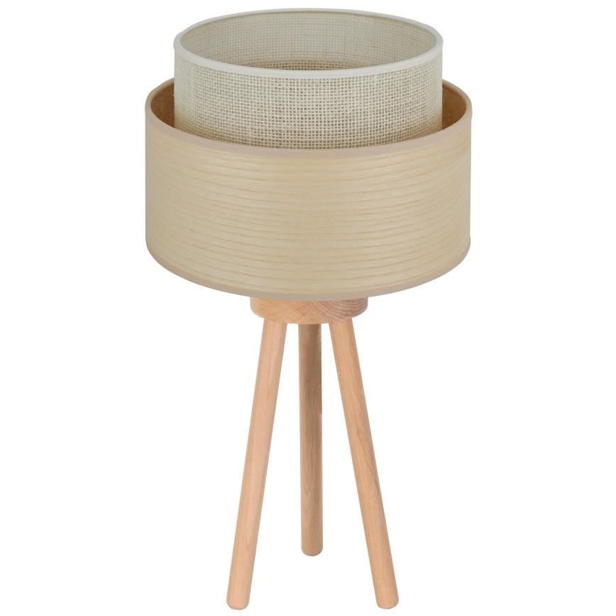 Brilagi - Lámpara de mesa ARIZONA BOHO 1xE27/15W/230V beige
