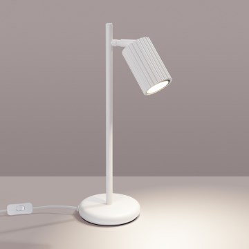 Brilagi - Lámpara de mesa CRESTO 1xGU10/10W/230V blanca