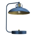 Brilagi - Lámpara de mesa FLAMENGO 1xE27/60W/230V azul